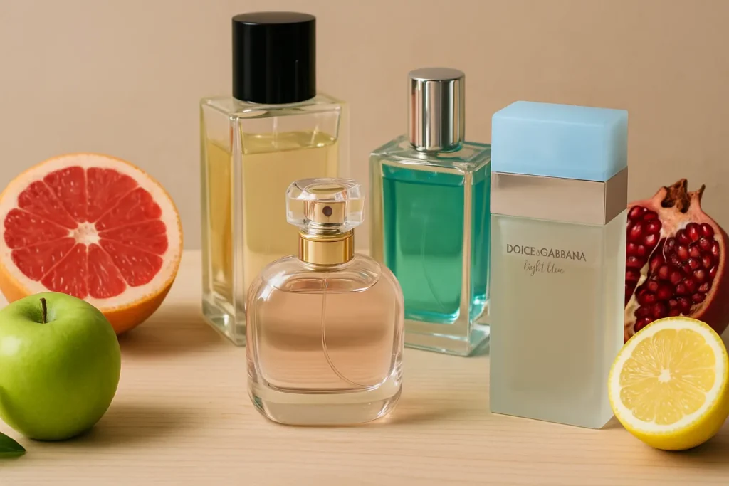 آشنایی با بهترین عطر های میوه ای