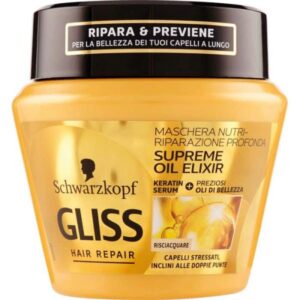 ماسک موی طلایی GLISS ضد موخوره مدل Supreme Oil Elixir