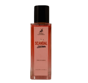 عطر جیبی زنانه الحمبرا مدل اسکندال (Scandal) حجم 35 میلی‌