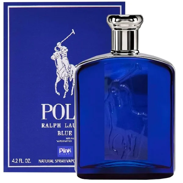 ادوپرفیوم مردانه پینک مدل Polo Blue پلو بلو حجم 120 میل